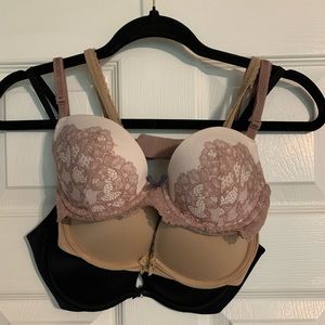 Victoria’s Secret push up bras, bundle of 3